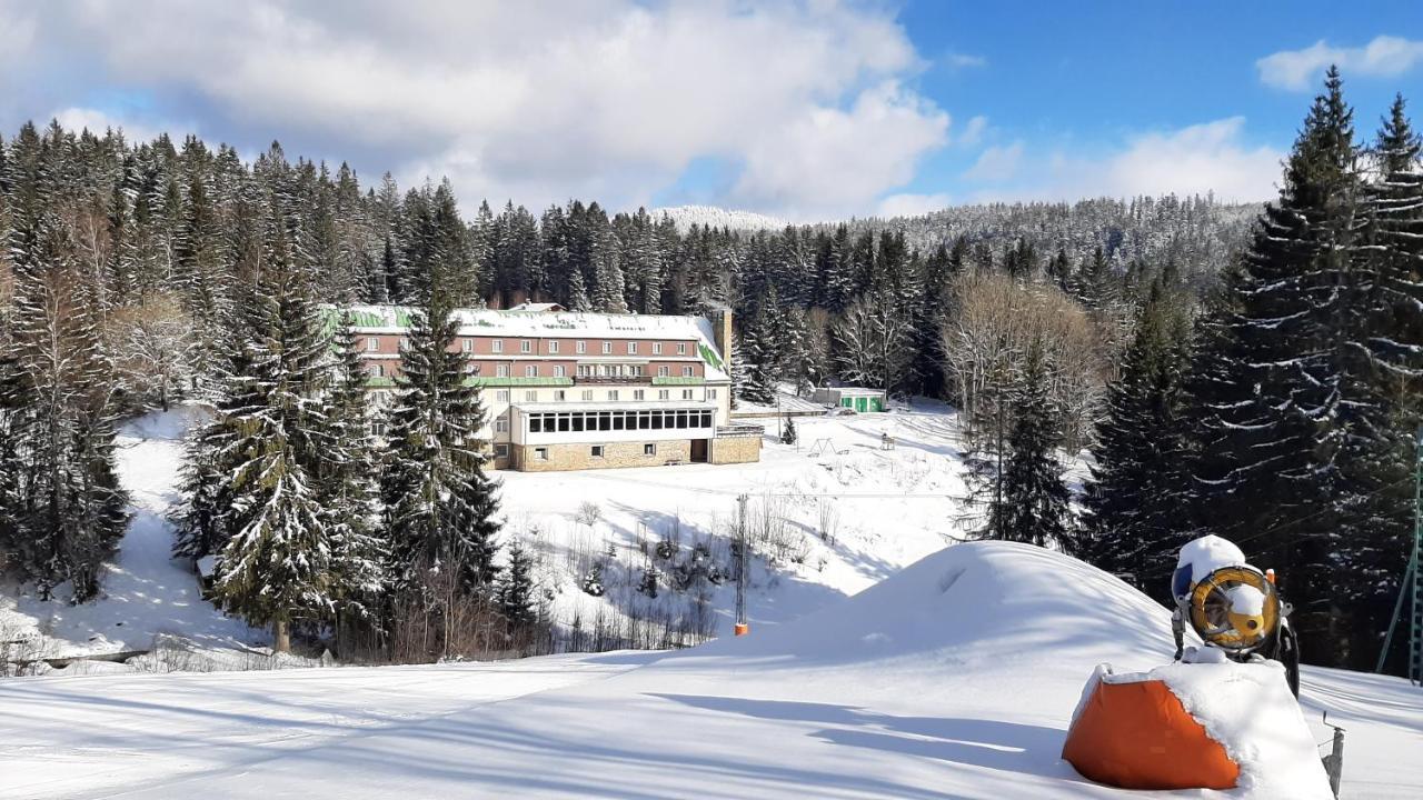 Chata Orovsky Železná Ruda Buitenkant foto